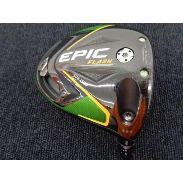 Driver Callaway EPIC Flash Sub Zero 9° – Tête Seule, Version Japon, Main Droite