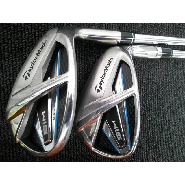 TaylorMade 純正SIM MAXウェッジ A/S 2本セット TaylorMade（テーラーメイド） 中古 SIM MAX SW/AW 2ホンセット/KBS