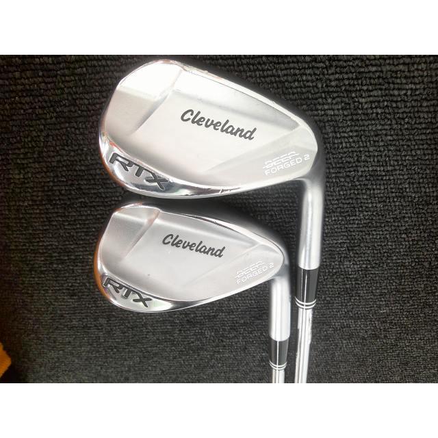 中古 クリーブランド RTX DEEP FORGED2 52-10 56-12 2本セット/KBS 