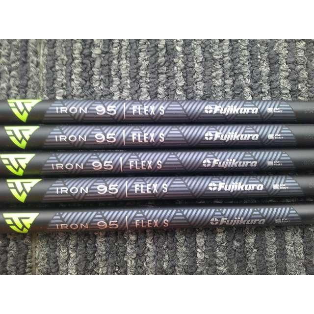 フジクラシャフト 中古 フジクラ TRAVIL IRON 95（S） 5本セット