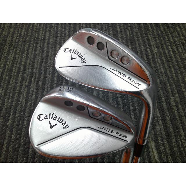 Callaway（キャロウェイ） 中古 JAWS RAW CHROME 2本セット/N.S.PRO