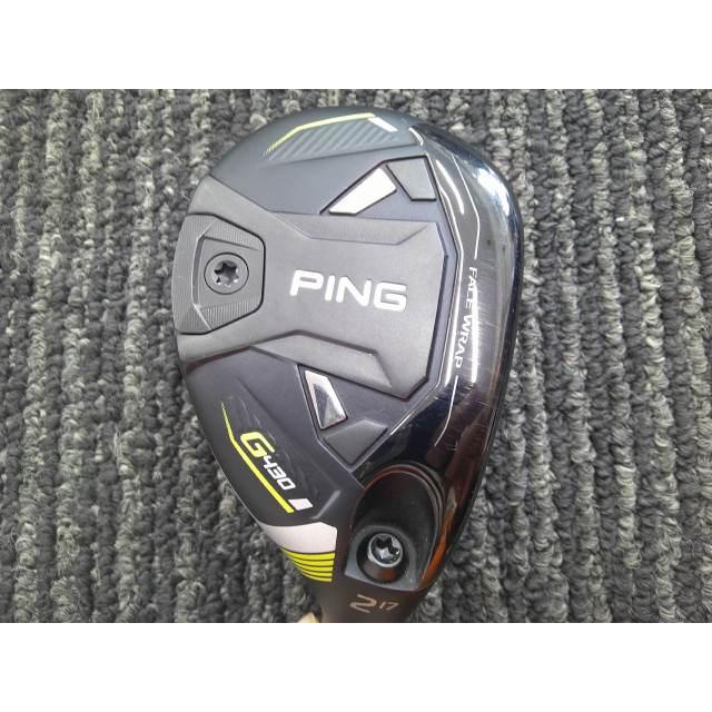 (中古品) PING G430 ハイブリッド 3U 19° ヘッド単体 カバー有 新品 PING ピン G430 ハイブリッド 3U ユーティリティ 19° 3HB ヘッド