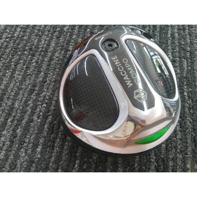 【美品】 ワクチンコンポ WACWAC8 9.5° ドライバーヘッド単品 カバー 美品】 ワクチンコンポ WACWAC8 9.5° ドライバーヘッド単品 カバー
