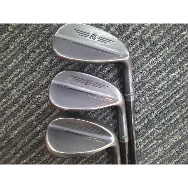 Titleist（タイトリスト） 中古 ボーケイSM9ジェットブラック 3本 