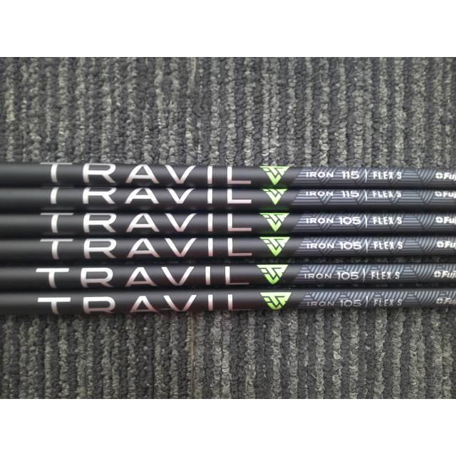 フジクラシャフト 中古 フジクラ TRAVIL IRON 105 115（S）6本セット