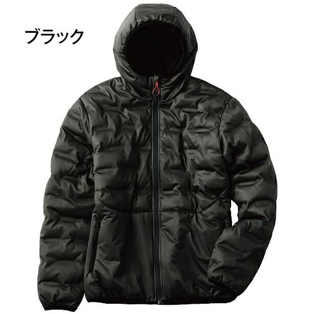 アイトス タルテックス TULTEX 圧着 ニット 中綿 パーカー ジャケット