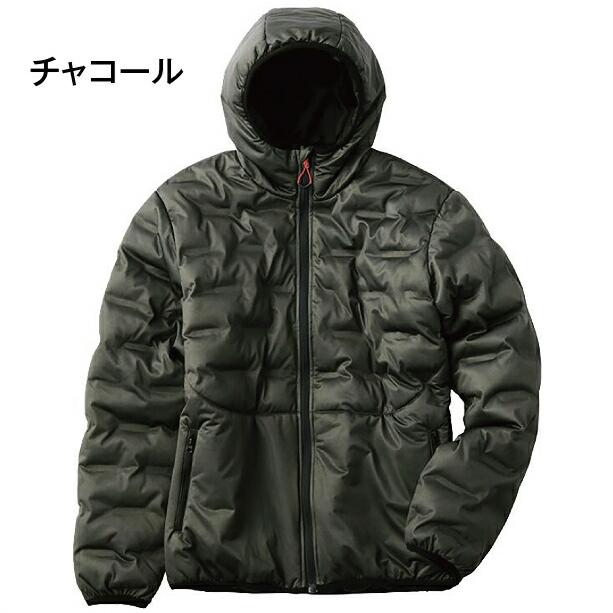 アイトス タルテックス TULTEX 圧着 ニット 中綿 パーカー ジャケット