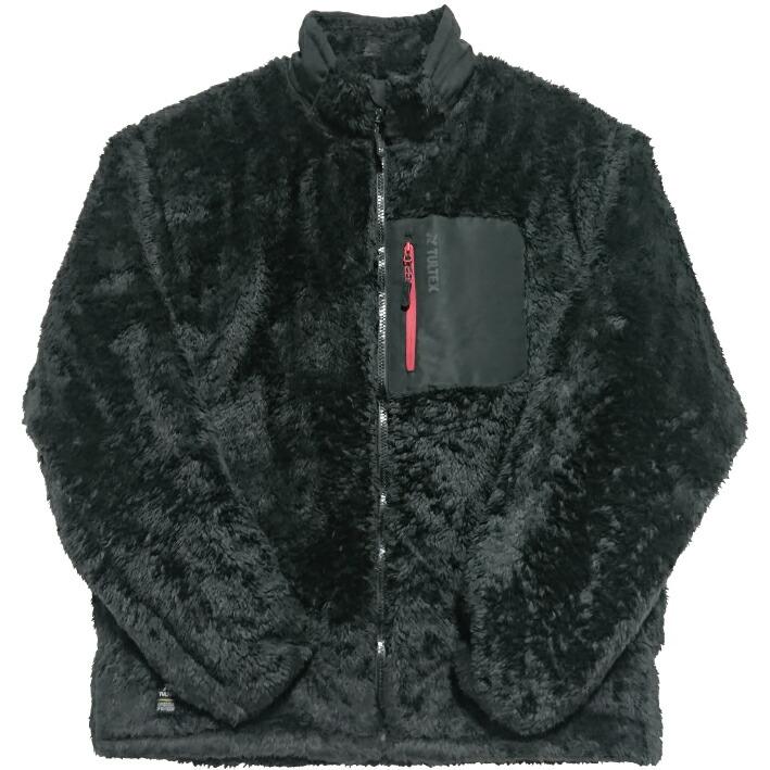 ボアフリースジャケット 防風 三層構造 裏地全面ボア 軽量 M〜3L