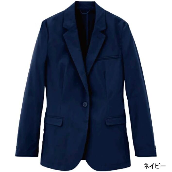 レディース ワークジャケット 軽量 ストレッチ 撥水 多ポケット 洗濯機