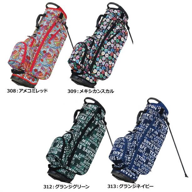 AZROF カラフルスカルキャディバッグ AZROF カラフルスカルキャディバッグ 【公式通販】