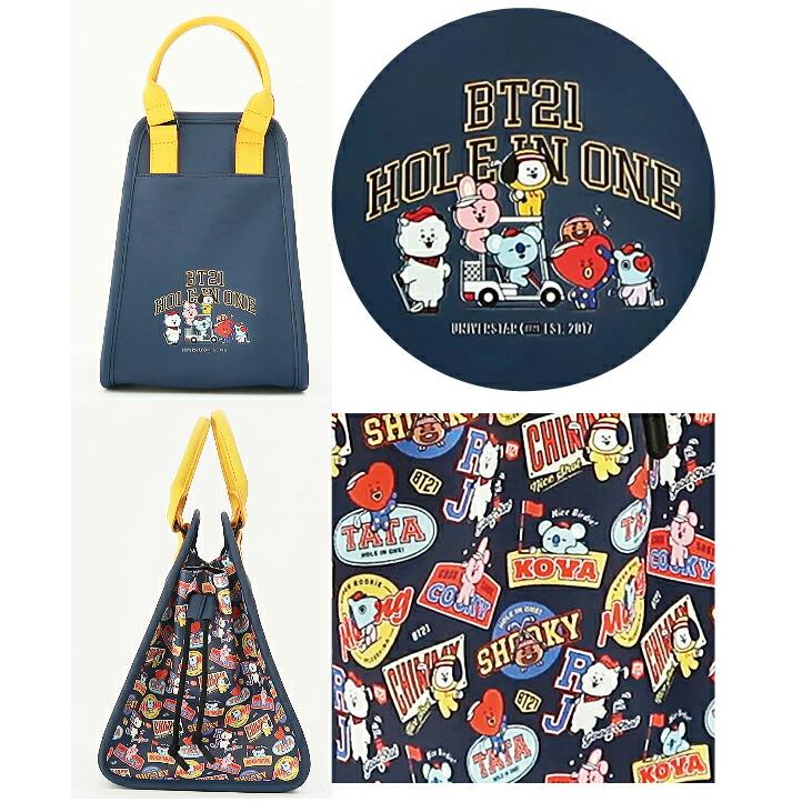 ビーティーイシビル BT21 ホールインワン ゴルフ ミニ トートバッグ 幅