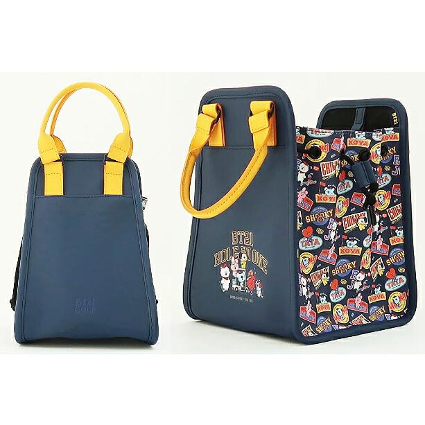 ビーティーイシビル BT21 ホールインワン ゴルフ ミニ トートバッグ 幅