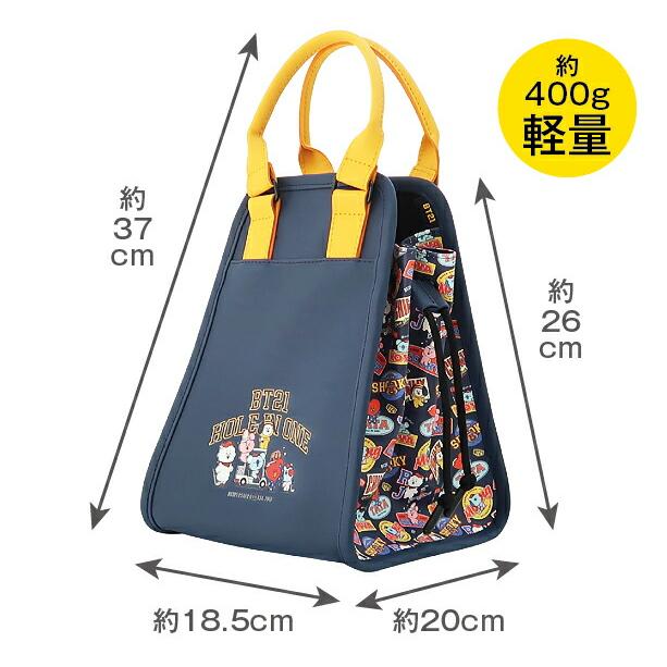 ビーティーイシビル BT21 ホールインワン ゴルフ ミニ トートバッグ 幅