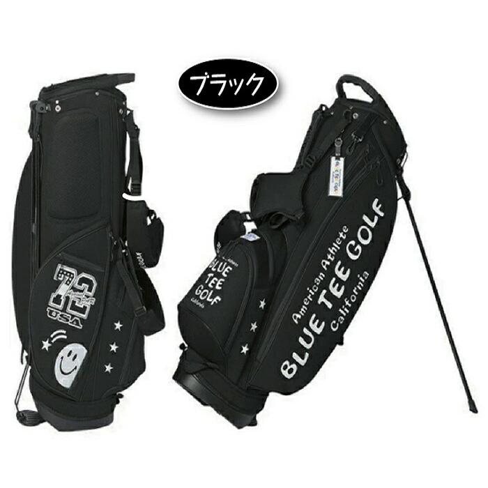 美品　BLUTEEゴルフキャディバッグ スタンド型9インチ BLUE TEE GOLF（ブルーティーゴルフ） ゴルフ 9型 スタンドキャディ