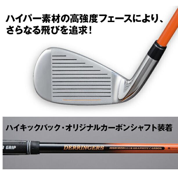 ゴルフ アイアンセット 6本 ワンレングス 37インチ カーボン 右打ち R