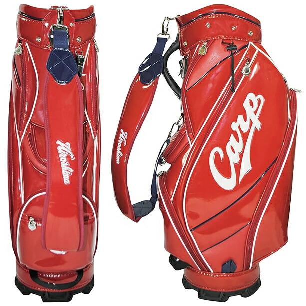 広島カープ　ゴルフバッグ 広島東洋カープ ゴルフ 9.5型 キャディバッグ ゴルフバッグ 2024年