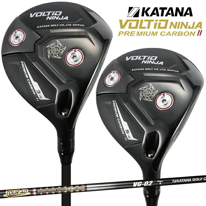 KATANAフェアウェイウッド 3・5番セット 11】カタナゴルフ VOLTiO