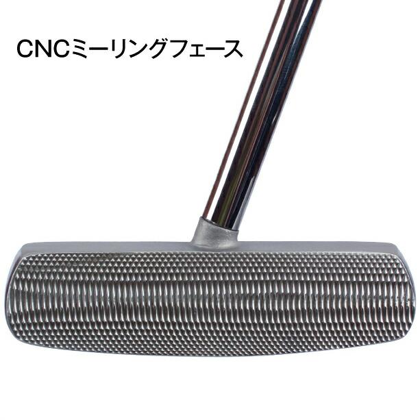 パター セミマレット型 短尺 右打ち用 32インチ 33インチ ヒールネック