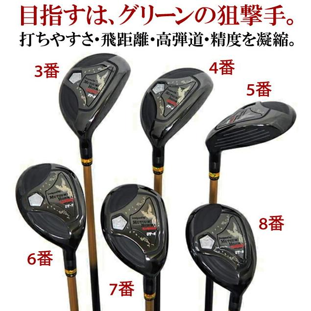 ユーティリティ 右用 3番 4番 5番 6番 7番 8番 低重心 シャローヘッド