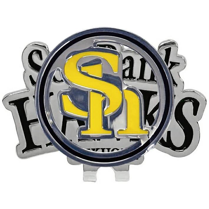 福岡ソフトバンクホークス ゴルフ マーカー 2025年モデル クリップ