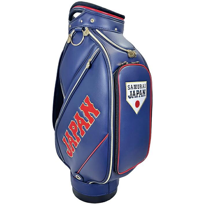 侍ジャパン キャディバッグ 9.5型 4.9kg WBC2026モデル 合成皮革 PU