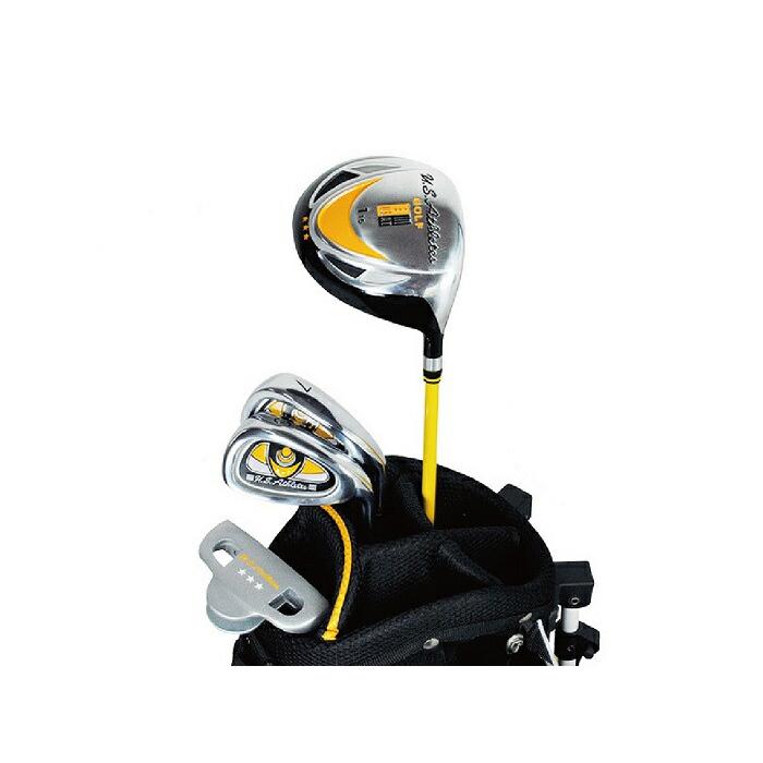 U.S.Athletes ジュニア ゴルフセット 4本組 6〜8歳用(110〜130cm) 大型