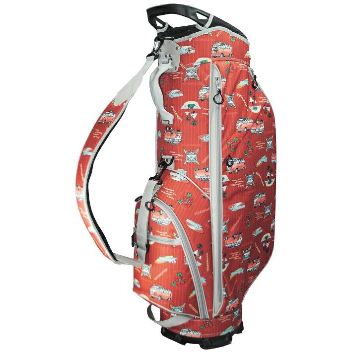 キャディバッグ 9.5型 軽量2.8kg 4分割 47インチ対応 合成繊維 全4色