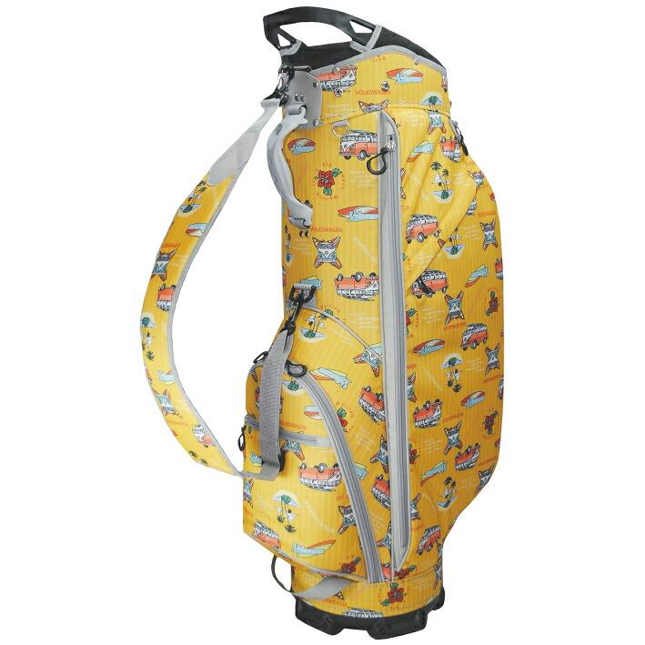 キャディバッグ 9.5型 軽量2.8kg 4分割 47インチ対応 合成繊維 全4色