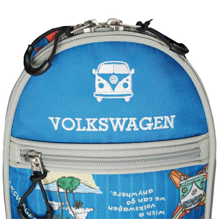 フォルクスワーゲン　Volkswagen キャディバッグ　スタンドバッグ　メンズ スタンド キャディバッグ 9.5型 軽量2.6kg 6分割 47インチ対応 合成