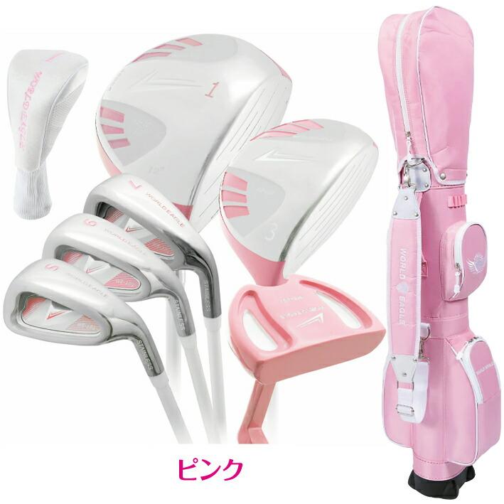 ニコテラ レディース ゴルフ ハーフクラブセット(キャディバッグ付