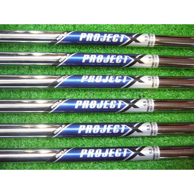 リシャフト ヤマハ アイアン RMX 018 TOURMODEL 5I〜PW 6本セット プロジェクトX (5.5) リミックス ツアーモデル PROJECT X *MP@1*L*050の画像