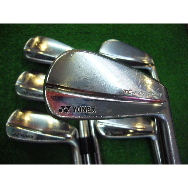 ヨネックス　tc-forged  アイアンセット YONEX（ヨネックス） カスタム チタンハイブリッド マッスルバック