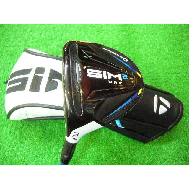 レフティ　美品　TaylorMade SIM2 MAX 3W 15度 SIM2 レフティ リシャフト テーラーメイド シム2 マックス 3W 15