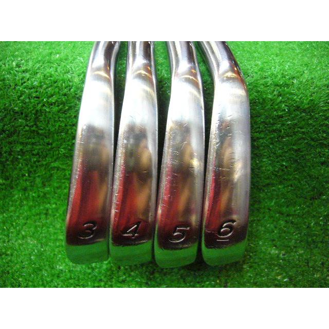 リシャフト プロ支給品 テーラーメイド R9 TP アイアン B刻印 2009年 3I〜PW 8本 KBS TOUR (S) ストレートネック 小ぶりヘッド *MP@1*L*050の画像