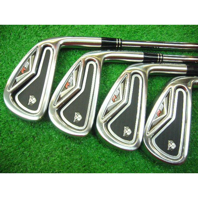 リシャフト プロ支給品 テーラーメイド R9 TP アイアン B刻印 2009年 3I〜PW 8本 KBS TOUR (S) ストレートネック 小ぶりヘッド *MP@1*L*050の画像