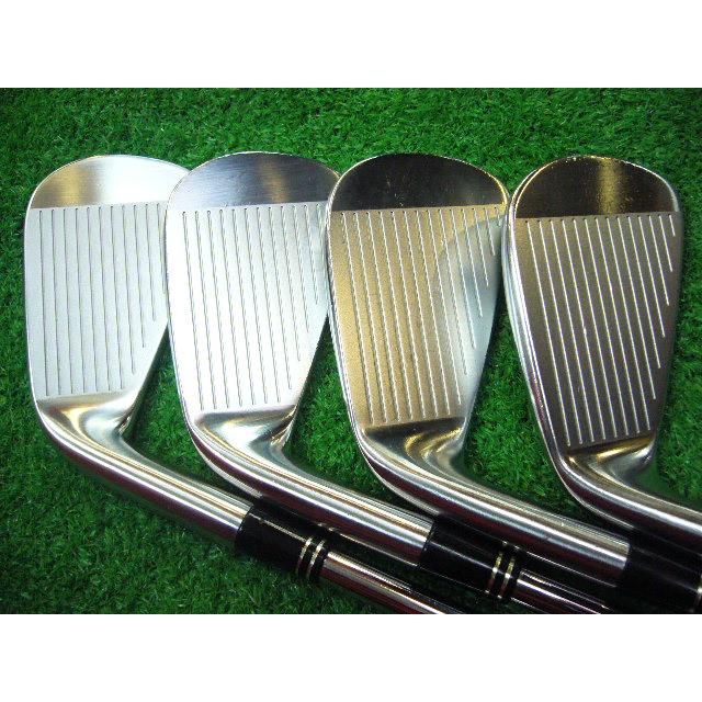リシャフト プロ支給品 テーラーメイド R9 TP アイアン B刻印 2009年 3I〜PW 8本 KBS TOUR (S) ストレートネック 小ぶりヘッド *MP@1*L*050の画像