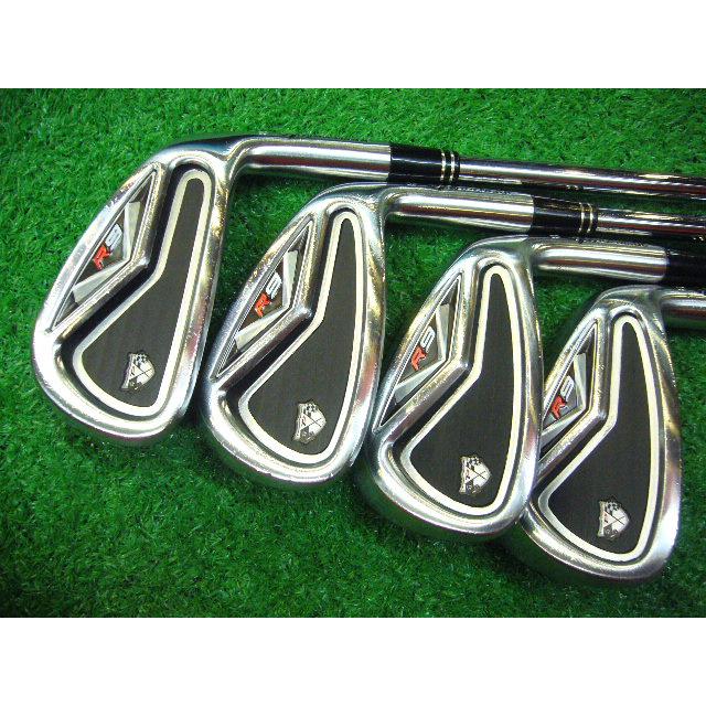 リシャフト プロ支給品 テーラーメイド R9 TP アイアン B刻印 2009年 3I〜PW 8本 KBS TOUR (S) ストレートネック 小ぶりヘッド *MP@1*L*050の画像