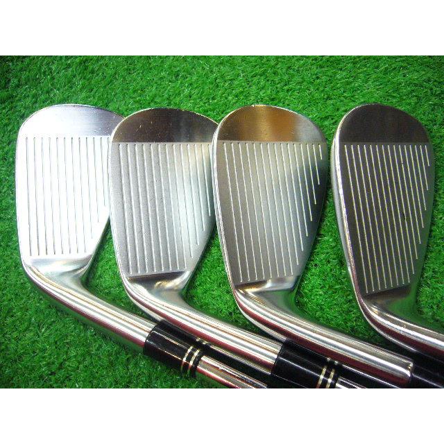 リシャフト プロ支給品 テーラーメイド R9 TP アイアン B刻印 2009年 3I〜PW 8本 KBS TOUR (S) ストレートネック 小ぶりヘッド *MP@1*L*050の画像