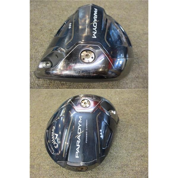 パラダイムトリプルダイヤモンド　　ドライバーヘッド。ヘッドカバー付 PARADYM 【ヘッド単品☆ヘッドカバー付☆日本仕様】キャロウェイ