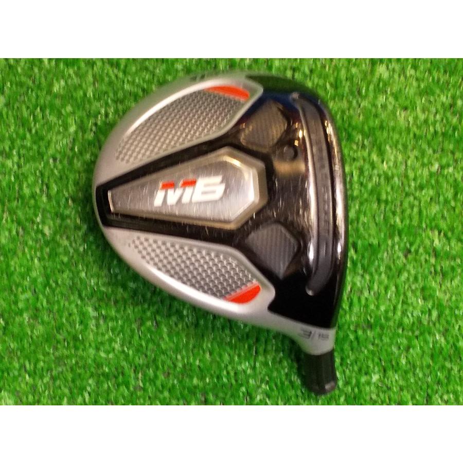 TaylorMade M6 フェアウェイウッド 3番 15度 純正ヘッドカバー付 M6 ヘッド単品 訳あり ツアー支給 テーラーメイド フェアウェイウッド
