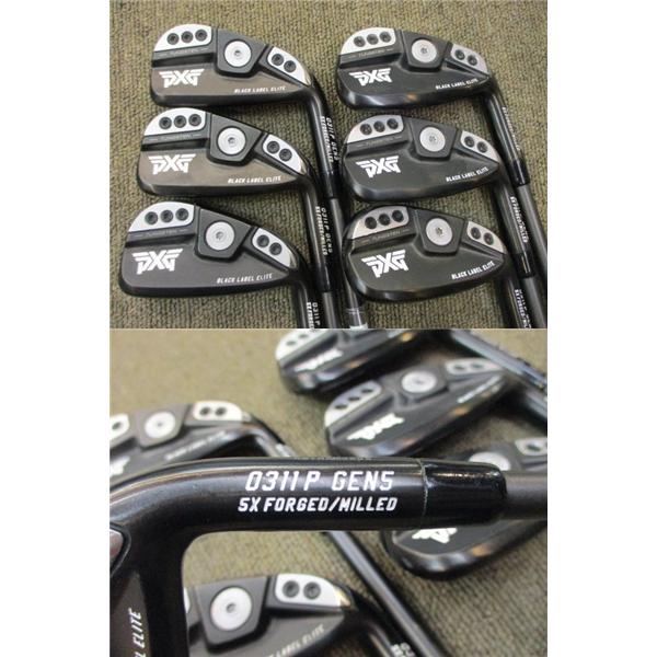 【希少/人気★BLACK★正規品】PXGゴルフ★0311XP GEN5 ブラック アイアン【5I〜W(Pw)・6本】スチールファイバー i95【S】 *MP@1*L*030の画像