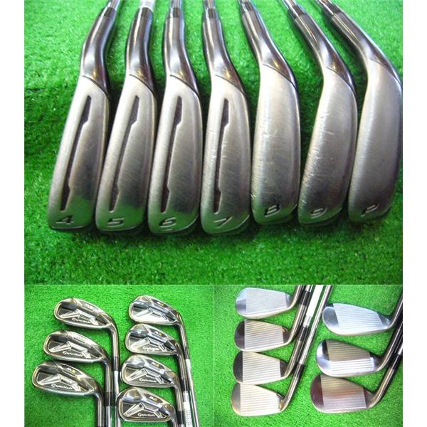 M2 リシャフト テーラーメイド TOUR アイアン 4I〜PW 7本 N.S.PRO