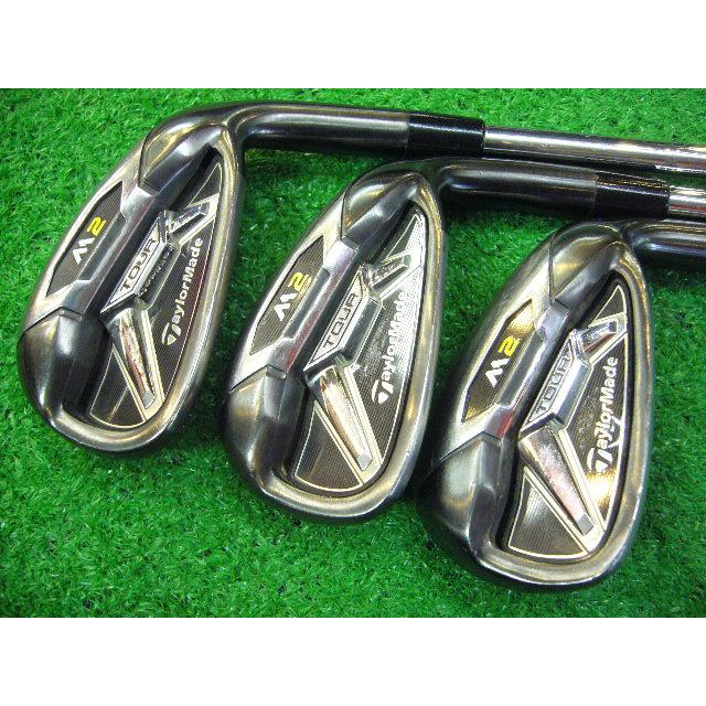 M2 リシャフト テーラーメイド TOUR アイアン 4I〜PW 7本 N.S.PRO