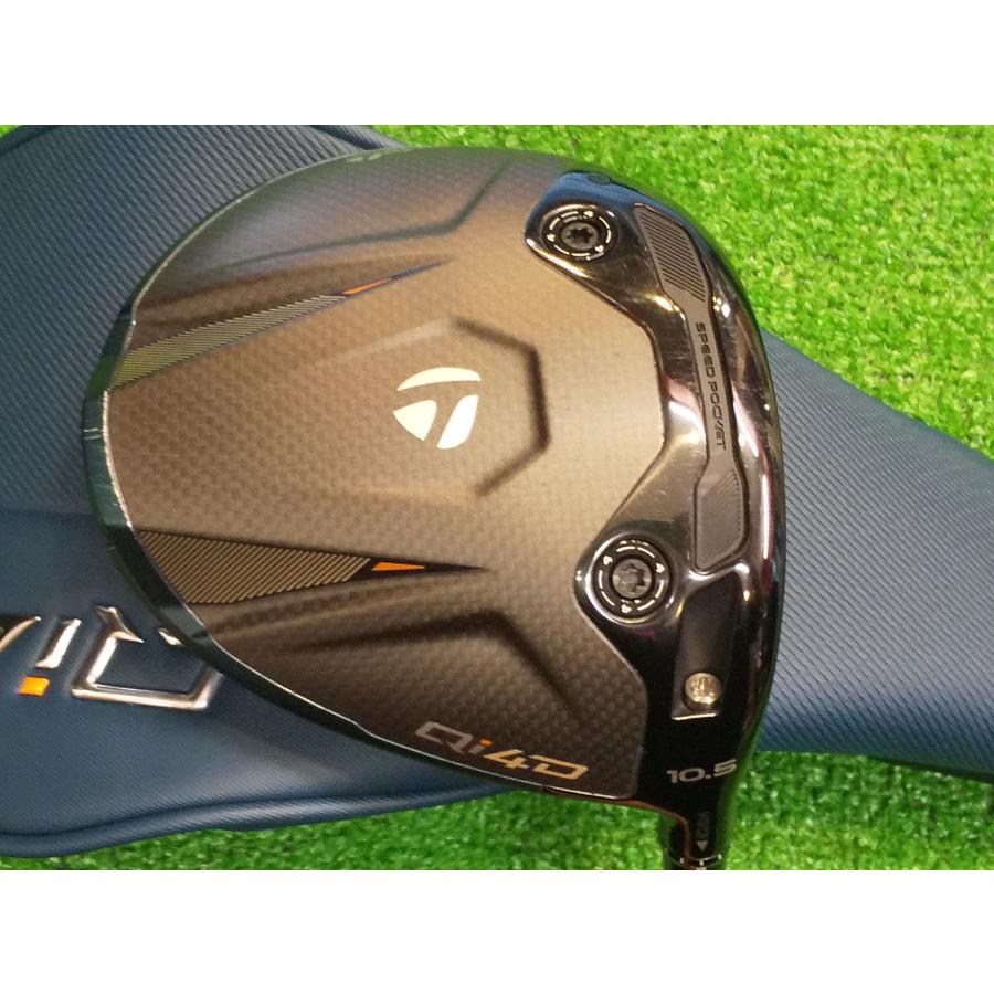 Qi4D テーラーメイド ドライバー 10.5度 (S) REAX HR50 ヘッドカバー付