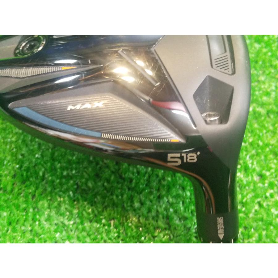 Qi4D テーラーメイド MAX フェアウェイウッド 5W 18度 (S) REAX 55