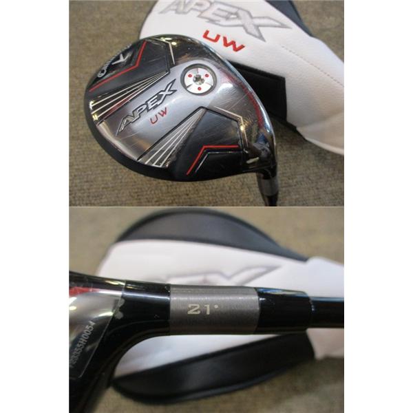 キャロウェイ APEX UW 17度 TENSEI NV 55/S USED美品 APEX（キャロウェイゴルフ） 【人気☆中古☆ヘッドカバー付き
