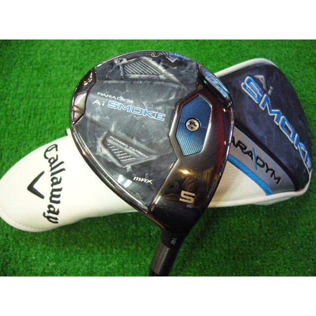 Ai SMOKE 美品 キャロウェイ フェアウェイウッド PARADYM AI MAX 5W 18 