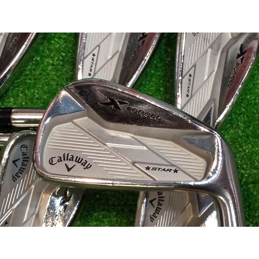 リシャフト キャロウェイ アイアン X FORGED STAR エックス フォージド スター 2019 (S) N.S PRO modus 3 TOUR 105 5I-PW 6本 *MP@1*L*077