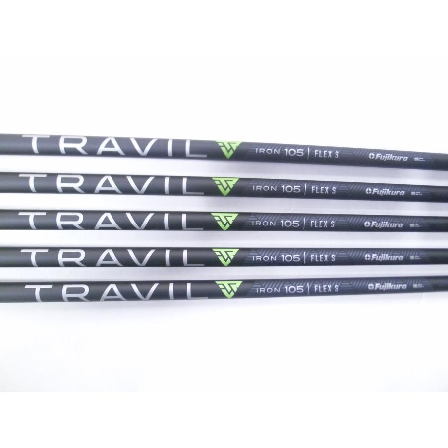 フジクラシャフト 中古 パーツ グリップ付 アイアン用 シャフト TRAVIL