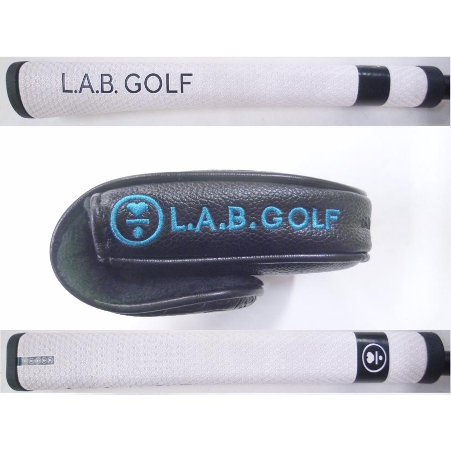 極上美品 ヘッドカバー付 L.A.B. GOLF ラブ ゴルフ DF3 パター 34インチ ライ角69度*MP@1*N*223の画像